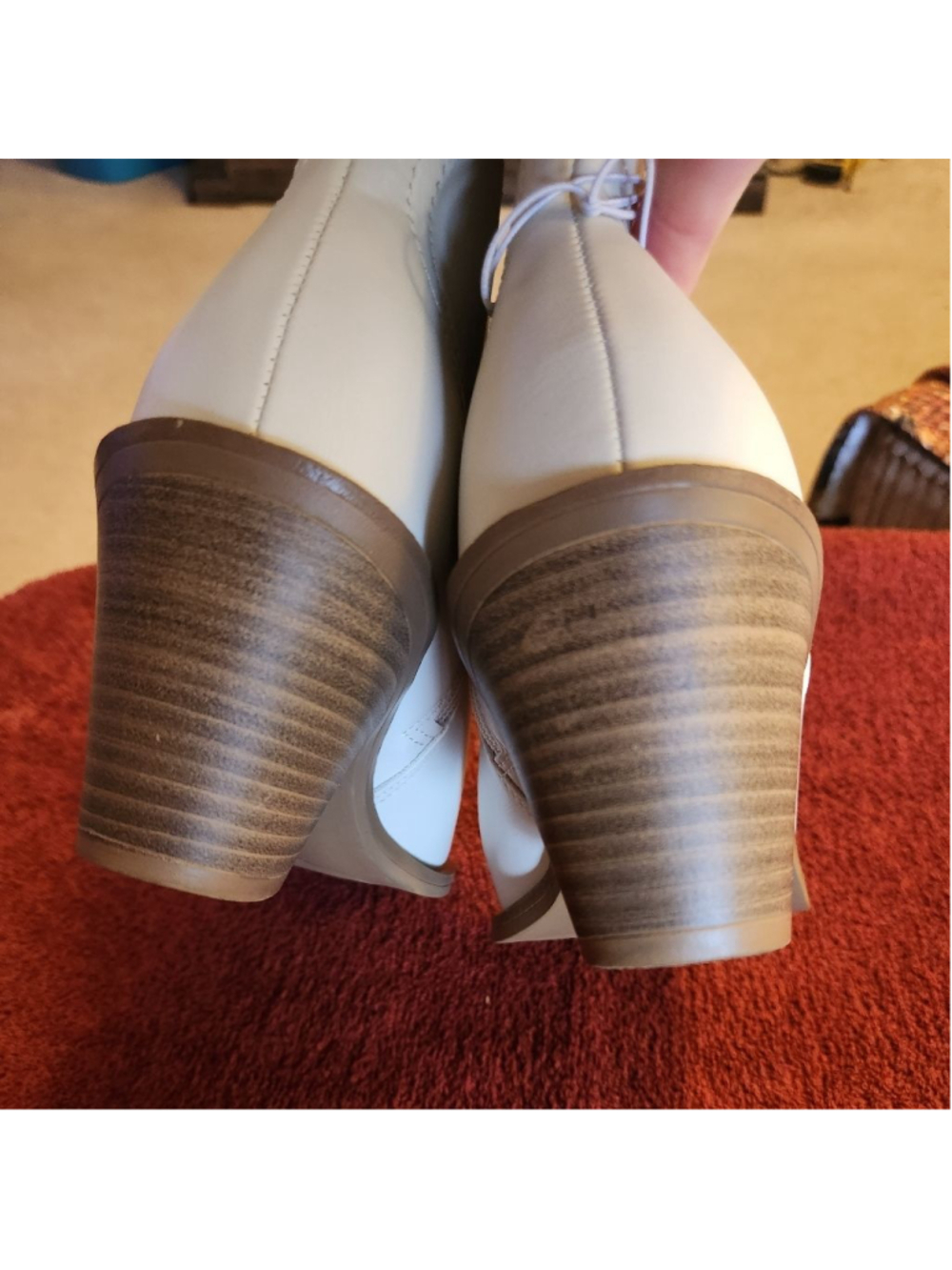 Tiana Western Boots with Memory Foam Insole - Universal Thread Cream 7.5 - Picture 7 of 11